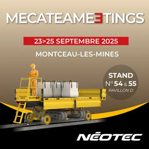 Néotec sera présent au salon Ausrail 2023.