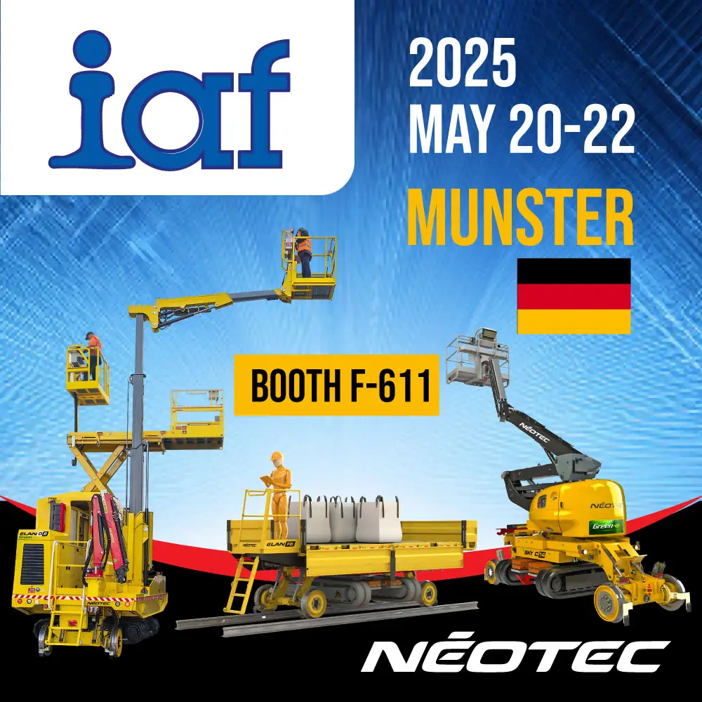 Néotec sera présent au salon Ausrail 2023.